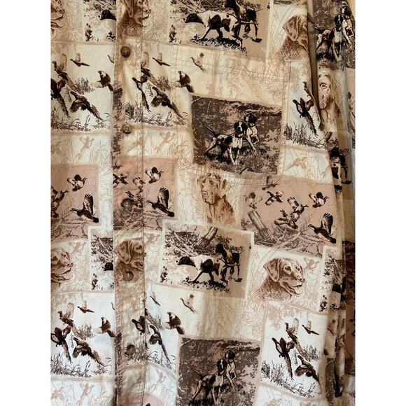 Bit & Bridle Hunting Dog Shirt Size L | Duck Retriever Wildlife Outdoors - Picture 2 of 6
